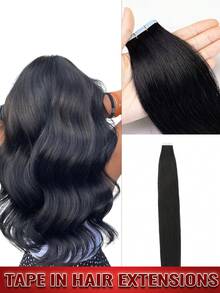 沙龙级直发接发，采用真人发丝，双面胶粘合，无缝隐形贴合，打造极致自然外观，完美融合，无痕自然。提供自然黑、深棕（#2）和S18/613金色挑染等多种颜色选择，长度可选10、12、14、16、18、20、22、24英寸，专为发量细软的女性设计，打造丰盈饱满的秀发，实现最大程度的覆盖效果。 - 彩色 - 查看 89