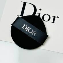 Christian Dior 锁形粉扑，黑色独特渐变化妆海绵，带指带，专业粉底液上妆工具 - D黑色 - 查看 2