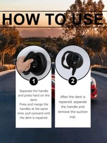 RAYHONG;Automotive Dent Remover;Car Repair Suction Cup; Car Dent Repair; Quickly Restore The Appearance Of The Vehicle; Restore The Original Smooth Lines Of The Car - Multicolor - View 6