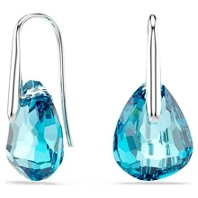 SWAROVSKI Galet 水滴形耳環耳環耳線耳環生日禮物聖誕禮物新年禮物 - 淺藍色 - 查看 2