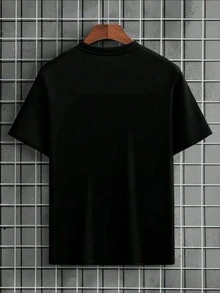 Men's And Women's São Paulo Team T-Shirt, 100% Cotton, Black And White - 黑色 - 查看 2