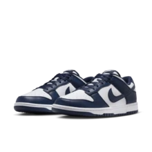 Nike DUNK LOW RETRO 男士滑板休闲鞋 HF5441-107 - 白 - 查看 6