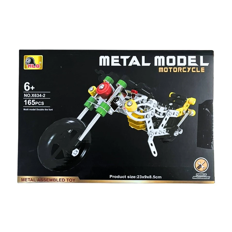 Moto Armable para Adulto Estilo Coleccionable, Modelo de Construcción Detallado y Realista, con Piezas de Ensamble Preciso y Resistente, Diseño Inspirado en Motocicletas Clásicas y Modernas, Ideal para Armar, Exhibir como Decoración, Regalo Original para Amantes del Motociclismo y el Modelismo - Multicolor - Ver 1