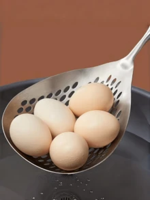 1个大号不锈钢滤网，耐用厨房滤网，适用于烹饪、家居装饰、夏季、厨房用具、厨房筛网、过滤网、粗网过滤器、沥水网、油渣分离器、厨房勺，适用于煎炸、火锅、烹饪和烘焙，易于沥水，耐热，可用洗碗机清洗，非常适合餐厅和家庭使用。 - 彩色 - 查看 4