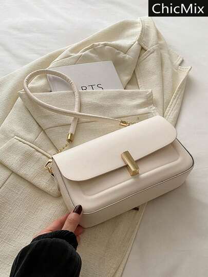 Este bolso de hombro con solapa de estilo minimalista, casual y de moda es adecuado para ir de compras, llevar carteras y es especialmente apropiado para mujeres jóvenes, estudiantes universitarias, recién incorporadas al mundo laboral y trabajadoras de cuello blanco. Es muy apropiado para la oficina, la universidad, el trabajo, los negocios, los desplazamientos, actividades al aire libre, viajes y excursiones, y es un bolso pequeño y elegante.