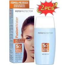 Fotoprotector Fusion Water SPF 50 | 50ml - Protección Solar con Tecnología WaterProof, Regalo Perfecto para Fiestas, Ideal para Deportes y Actividades al Aire Libre, Fórmula Ligeramente Perfumada, para Todo Tipo de Piel - 2 piezas - Ver 1