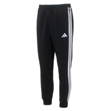 Adidas Men's Tracksuit: Hooded Cotton Jacket + Trousers. Comfortable Everyday Casual Outdoor Hooded Cotton Jacket, Soft And Lightweight, Knitted Fleece-Lined Trousers. - Pebble Silver-gray/black/white - View 5