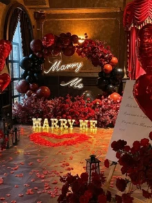 1000pcs Artificial Silk Rose Petals, Suitable For Weddings, Red Rose Petals Decor, Lifelike Satin Rose Petals, Create Wedding Atmosphere, Red Rose Petals, Rose Petal Decor, Everlasting Rose Petals, Rose For Your Loved Ones, Romantic Wedding Decor And Gift For Partner, Gift Box Filler, Romantic Aisle And Room Decor, Wedding Aisle Petals, Wedding Decor, Holiday Petals - Multicolor - View 8