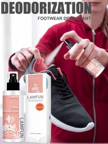 Shoe & Sock Deodorizing Spray, Shoe & Sock Deodorizer, Air Freshener, Fresh Scent, Suitable For Feet, Socks, Sneakers, High Heels, Shoes, Shoe Cabinets, Wardrobes, Removes Odor Caused By Sweating, Effectively Prevents Unpleasant Odor, Stinky Shoe Spray, Best Gift Choice For Friends And Family. - Multicolor - View 2
