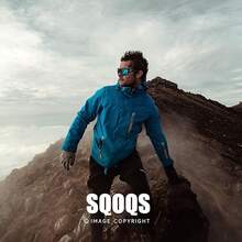 2 piezas Gafas de moda deportivas polarizadas con correa deportiva desmontable - Amoratado - Ver 8