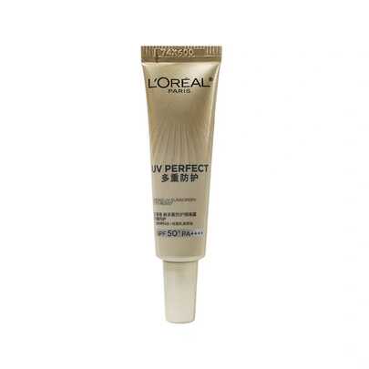 L'Oreal Loción protectora solar facial SPF50+ PA+++, no grasosa, protección solar, protector solar facial, protección UV, ligera, tamaño de viaje - 15ml/0.5oz