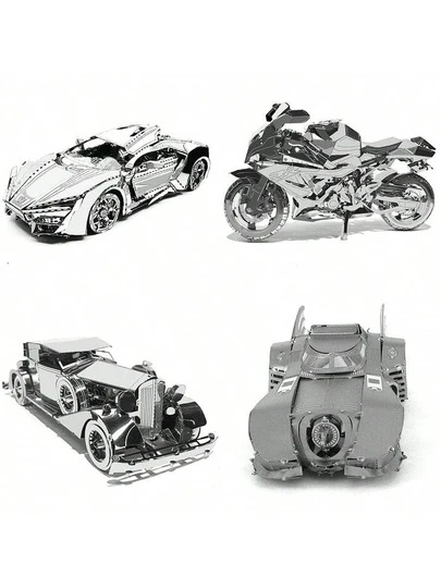 DIY 3D Metal Puzzle Model, Adult Stereoscopic Assembly Toy, Creative Intellectual Challenge, Gift For Birthday, Holiday, Christmas