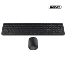REMAX Combo de teclado y mouse inalámbrico de doble modo 2.4G + Bluetooth, ultra delgado y silencioso, compatible con conexión a múltiples dispositivos, teclas ergonómicas de ABS, teclas de función multimedia FN, diseño minimalista y moderno - Multicolor - Ver 12