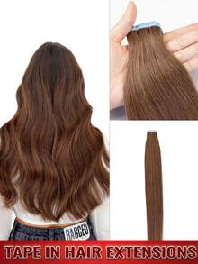 沙龙级直发接发，采用真人发丝，双面胶粘合，无缝隐形贴合，打造极致自然外观，完美融合，无痕自然。提供自然黑、深棕（#2）和S18/613金色挑染等多种颜色选择，长度可选10、12、14、16、18、20、22、24英寸，专为发量细软的女性设计，打造丰盈饱满的秀发，实现最大程度的覆盖效果。 - 彩色 - 查看 23