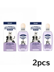 Líquido para el cuidado oral de mascotas que limpia suavemente el sarro de la boca de la mascota, refresca el aliento y limpia los dientes - Multicolor - Ver 7