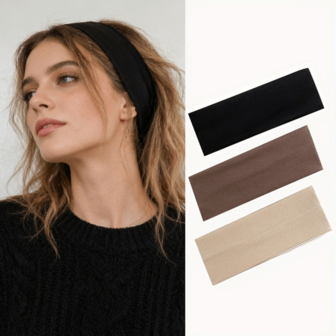 6 st/set yoga- och sporthårband, fukttransporterande fitnesshårband, halkfria huvudband vårhåraccessoarer