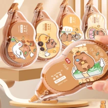 1roll/3rolls/5rolls Luxury Water Vole Correction Tape Set, Smooth Correction Tape Texture Like Writing, (1 Set Of 5 Rolls) Random Color Correction Tape, Compact And Portable, 72m Usable Length, Clean And No Residue, Suitable For School, Outdoor Camping, Painting, Students And Stationery Supplies. - Multicolor - View 3