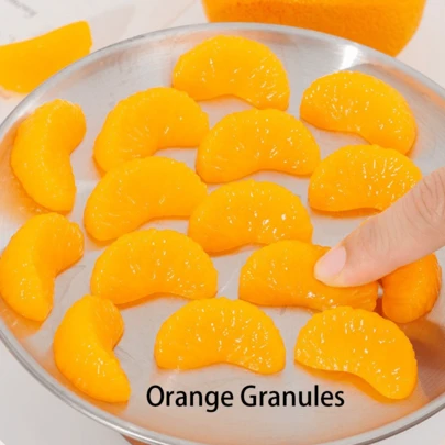 1 stuk creatief knijpspeeltje in de vorm van een geschilde sinaasappel, stressverlichtend knijpspeeltje, grappig speelgoed voor een grap.