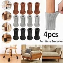 24/16/4 件装家具椅腿套，防滑家具腿套，针织椅腿保护套，适用于家庭/客厅，保护地板 - 彩色 - 查看 10