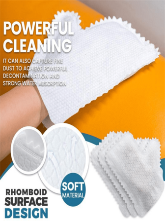 Versatile Wet And Dry Dual-Use - Microfiber Dust Cleaning Gloves - Effortless Rag Gloves For Easy Dust Removal - Ideal For Kitchen, Living Room, Bedroom, Car, Furniture, And Window Cleaning