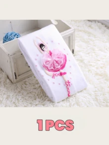 1/2 đôi quần tất họa tiết ba lê cho bé gái, thoải mái, thoáng khí, mềm mại, không trơn trượt, thích hợp cho khiêu vũ và mặc hàng ngày. - Nhiều màu - Xem 13