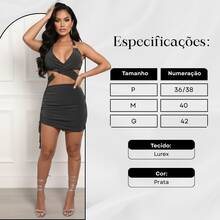 Women Dresses - Bạc - Xem 3