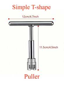 Aluminum Alloy Car Dent Repair Tool Kit - Suction Cup Design, Aluminum Alloy T-Handle Manual Tool, Includes 18pcs Pads, Various Size Dent Pullers, Suitable For Minor Dents And Hail Damage On Cars, Trucks And Motorcycles, No Battery Required, Mechanical T-Handle Dent Puller - Blue - View 12