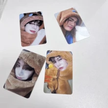4pcs Double-Sided Glossy Lomo Cards, Suitable For Scrapbooking, Idol Group Merchandise, Fan Gifts - Multicolor - View 7