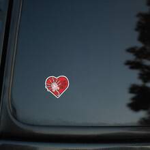 Hình dán bọ ngoài hành tinh hôn mặt "Tôi thích khuôn mặt của bạn" - Chất liệu vinyl chống thấm nước, chống trầy xước, tự dính, hình hoạt hình với thiết kế hình trái tim vỡ ngực và xúc tu màu đỏ, thích hợp cho ô tô, xe máy, máy tính xách tay, túi xách, đàn guitar - Quà tặng cho người hâm mộ phim Alien - Nhiều màu - Xem 5