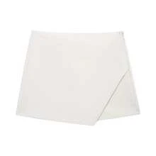 Mẫu váy/quần short dáng suông màu trơn mới của Seelio, thích hợp cho mùa xuân/hè. - Màu be - Xem 1