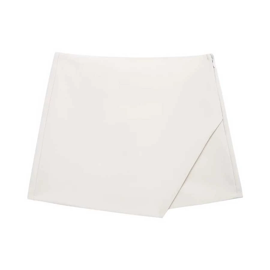 Mẫu váy/quần short dáng suông màu trơn mới của Seelio, thích hợp cho mùa xuân/hè. - Màu be - Xem 1