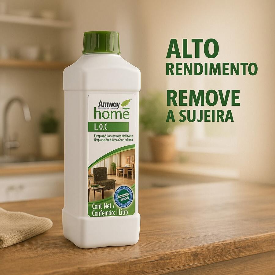 Limpador Multiuso Concentrado  Loc Amway Home - Líquido - Visão 1