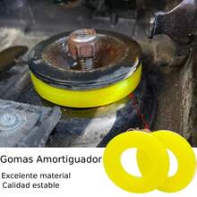 Vmingo Base de Amortiguador de Goma  Compatible con Vw Pointer, Gol, Saveiro, Jetta A4/A3  Soporte de Suspensión Delantera - 1 Par - Ver 4