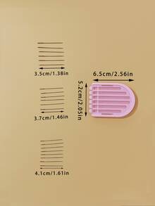 20pcs Gold Tail Hand Sewing Needles With Pink Needle Case, For Embroidery Or Sewing - Multicolor - View 9