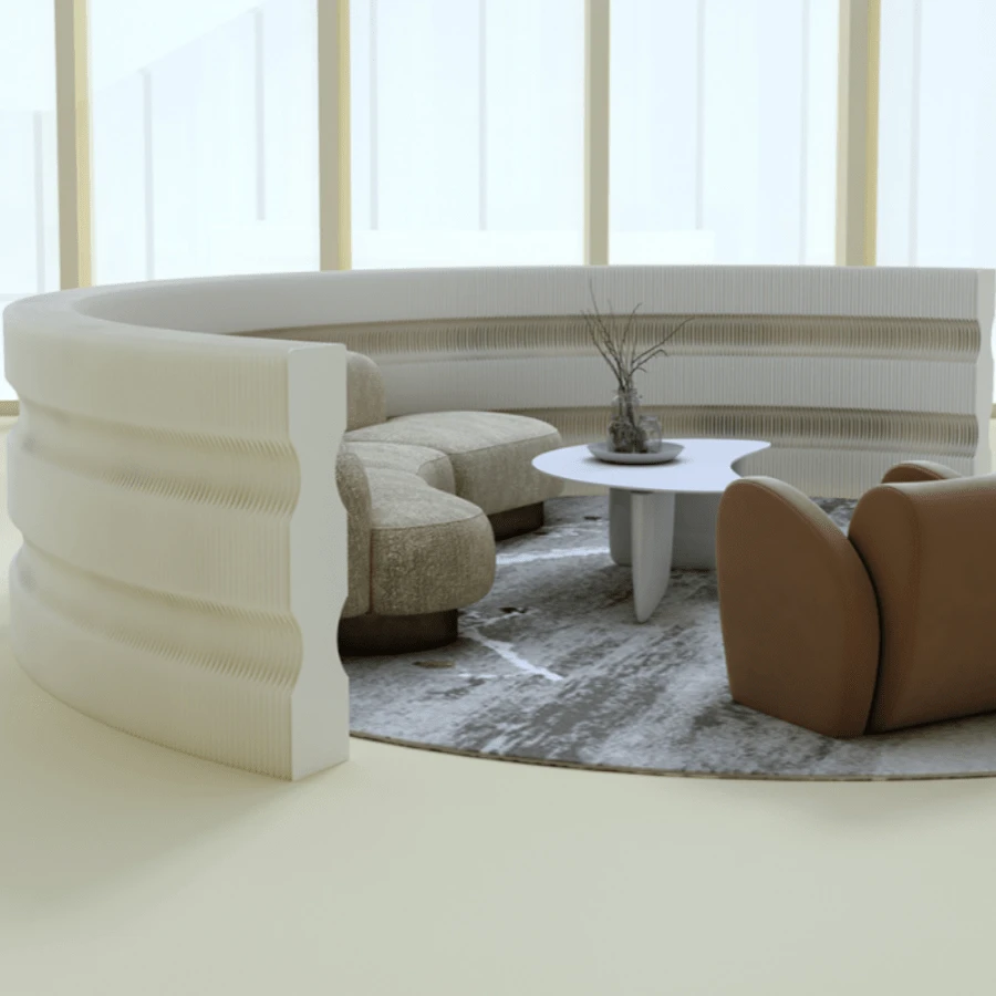 Pantallas y divisores de ambientes - Blanco - Ver 1