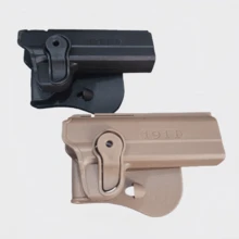 PP材质户外战术手枪套，腰部快速拔枪套，适用于1911手枪 - 彩色 - 查看 2