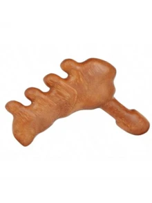 1pc Sandalwood Foot Massager Acupoint Massage Stick Point Meridian Acupoint Press Foot Tool To Smooth The Ground Muscle Shoulder Neck Fingers,School,Back To School,Travel,Travel Essentials,Home Essentials,Spa,Massage Tool,Massage,Massager,Spa