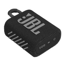 JBL Go 3 Portable Bluetooth Speaker Big Audio And GO3 Punchy Bass Integrated Carabiner IP67 Waterproof And Dustproof 5 Hours Of Playtime - màu đen - Xem 3