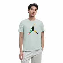 Nike Jordan Sport Dna Jumpman Crew Neck Printed Short Sleeve T-Shirt, Light Blue - Baby Blue - View 3