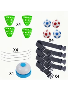 2pcs/4pcs Swing Game Set For Adults & Teenagers - Outdoor Sports & Leisure Equipment With Hook And Loop Fastening. Includes Throwing And Ring Toss Games, Suitable For Halloween, Christmas, Birthday, Thanksgiving, Group Activities And Social Gatherings. Durable And All-Season Party Game Set For Families And Various Events. (This Product Requires Self-Drilling)