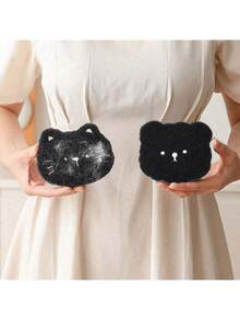 2/4pcs Pet Hair Remover, Suitable For Clothes Drying, Reusable, Non-Electric Lint Remover, Reduces Wrinkles, Saves Drying Time, Cute Bear Shape, Easily Removes Washer Lint And Pet Hair, Clothing Cleaner, Cleaning Supplies - Multicolor - View 4