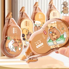 1roll/3rolls/5rolls Luxury Water Vole Correction Tape Set, Smooth Correction Tape Texture Like Writing, (1 Set Of 5 Rolls) Random Color Correction Tape, Compact And Portable, 72m Usable Length, Clean And No Residue, Suitable For School, Outdoor Camping, Painting, Students And Stationery Supplies. - Multicolor - View 2