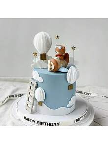 50pcs Star Shaped Cake Toppers, Gold And Silver Plastic Cake Decorations With Sticks, Suitable For Birthday Cakes, Dessert Tables, Ramadan Parties To Enhance Visual Effects, Multi-Pack To Meet Various Decorating Needs - Multicolor - View 2