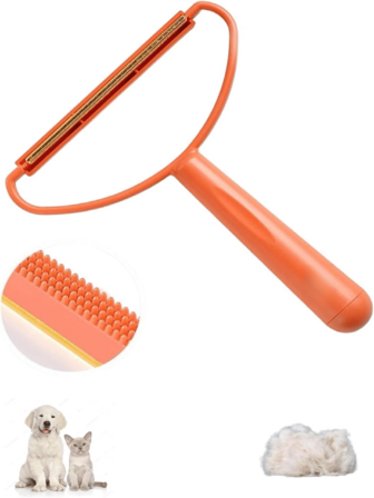 1/2/3 PCS Lint Remover Brush For Clothes, Manual Pet Hair Remover Tool, Double-Sided Design With Shaving And Smooth Surface, Large Size, Suitable For Furniture Cleaning