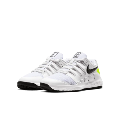 Nike Jr. Vapor X 白黑綠 運動休閒鞋 兒童款 AR8851-101
