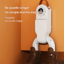 Secador de zapatos inteligente con temperatura constante Circulación de aire caliente para un secado rápido Esteriliza y desodoriza Apagado automático programable Diseño plegable y portátil Funcionamiento silencioso Apto para uso doméstico y de viaje Ahorra energía y espacio El regalo perfecto para estas fiestas. - Blanco - Ver 5