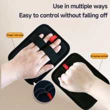 1只/2只装可重复使用高效静电宠物除毛手套 - 适用于猫狗，快速去除沙发、家具、汽车座椅、床上用品、地毯和衣物上的毛发，必备宠物美容工具和家居除毛器（随机颜色包装） - 彩色 - 查看 7