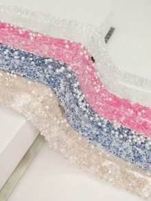 1 قطعة شريط لاصق مرصع بالكريستال والراين، شريط لامع، سهل القطع واللصق، مناسب لأعمال الحرف اليدوية DIY، الأعراس، أعياد الميلاد، ديكورات عيد الميلاد، تغليف الهدايا، مشاريع DIY، الملابس، الهواتف، لوازم الحفلات، إلخ. - متعدد الألوان - مشاهدة 2