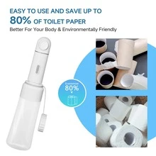 350ml Portable Electric Travel Bidet Sprayer, USB-C Rechargeable Hand-Held Mister - 2 Pressure Modes, IPX7 Waterproof, Suitable For Toilet Use, Postpartum, Camping And Travel, Usable For Both Men And Women, Can Clean Hemorrhoids - Nhiều màu - Xem 4