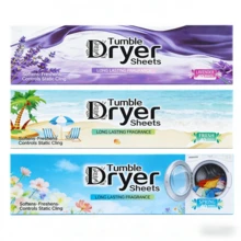 大容量烘干纸 天然衣物柔顺剂 | 薰衣草椰子香型（植物萃取） | 适用于宠物衣物，温和呵护各种面料 | 减少褶皱、静电，令衣物清新怡人 | 适用于家庭洗衣、宠物衣物及日常穿着 | 持久留香，是家庭和宠物主人的理想之选 - 彩色 - 查看 9